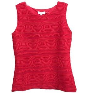 Calvin Klein Red Career Sleeveless Tank Top S